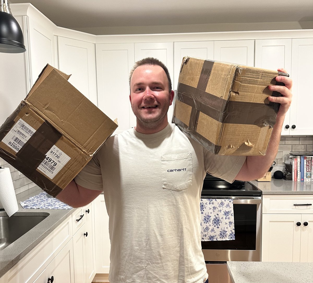 Thomas Chipman, owner of Chipman Junk Removal in Holliston, Massachusetts